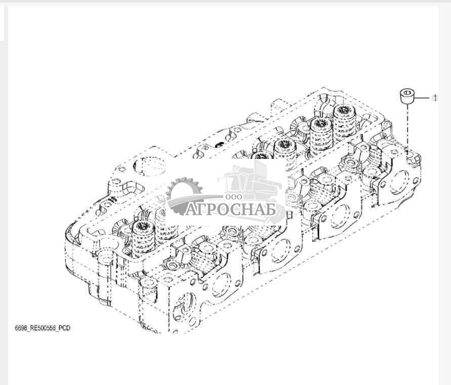 6698 Заглушка термодатчика 